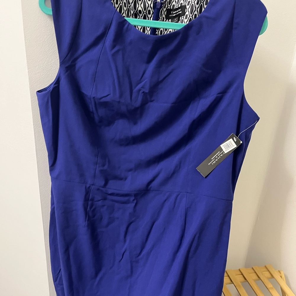 NWT Tahari Cobalt Blue Dress